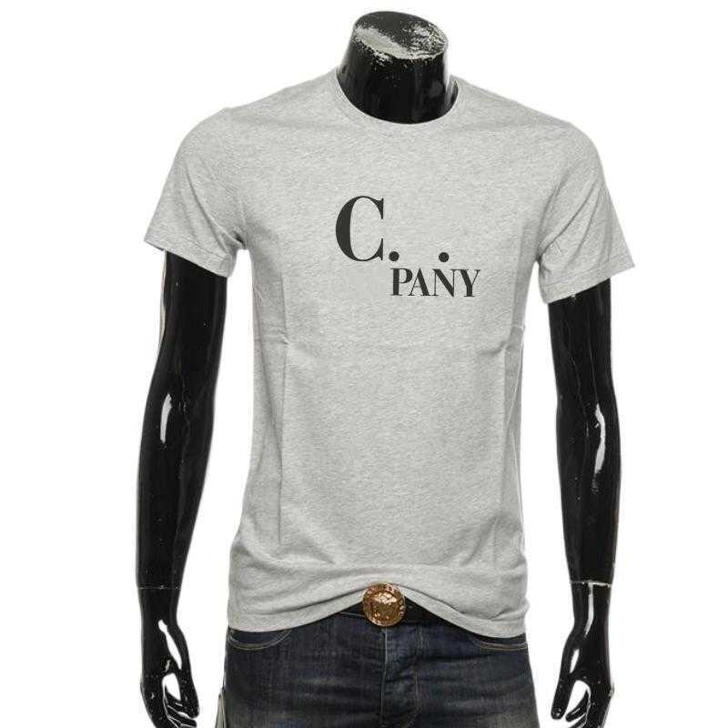 

Summer Casual Cotton t Shirts Letters Print Short Sleeves Cp Male Tops High-quality Man Womens Tees Company 5so3nzr4, Blue