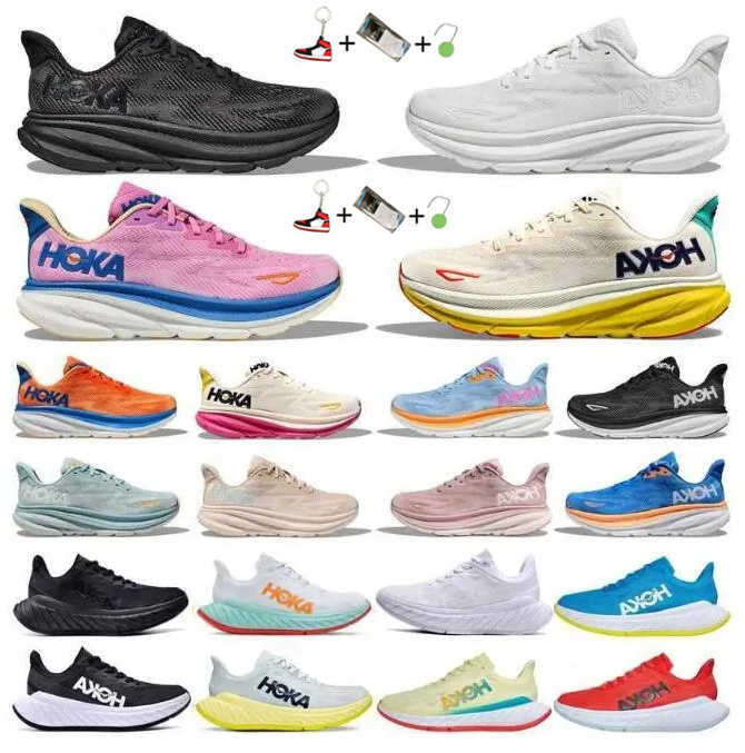 

Clifton 9 New Hoka One Bondi 8 Athletic Shoe Running Shoes Sneakers Shock Absorbing Road Fashion Mens Womens Top Designer Women Men Size 36-45, 15