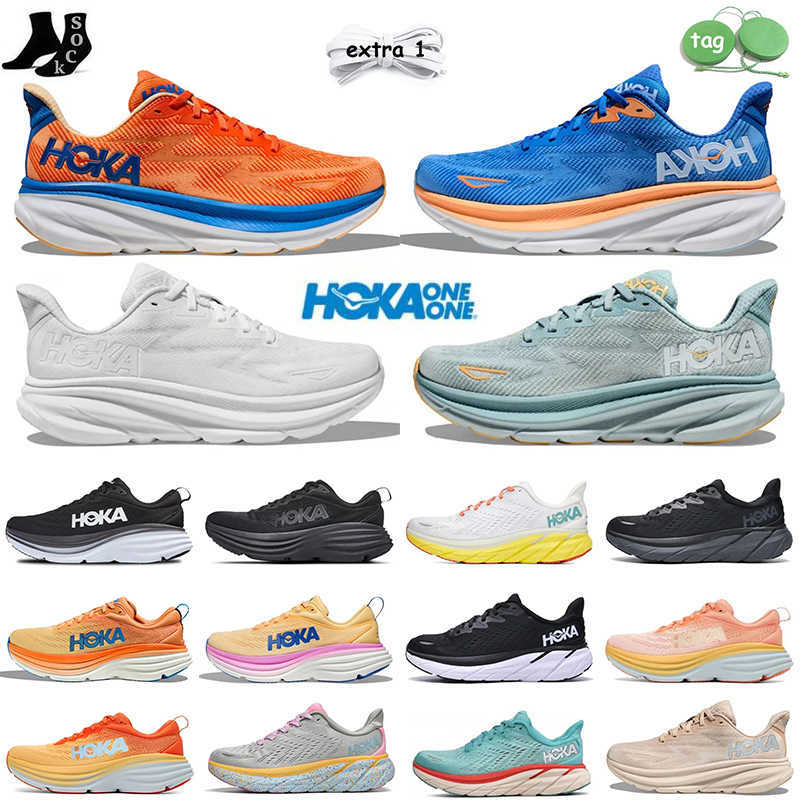 

Hoka Bondi 8 Running Shoes Hokas Clifton 8 9 Sports Hokas Womens Mens White Black Coastal Sky Vibrant Orange Shifting Sand Airy Carbon x 2 Sneakers Designer Trainers, D30 clifton 8 40-45 fiesta orange purple