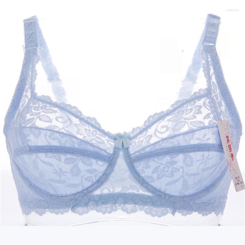 

Bras Mozhini Fashion Women Bra Underwear Sexy Lace Big Size Gather Ultra Thin Breathable Adjustable Push Up