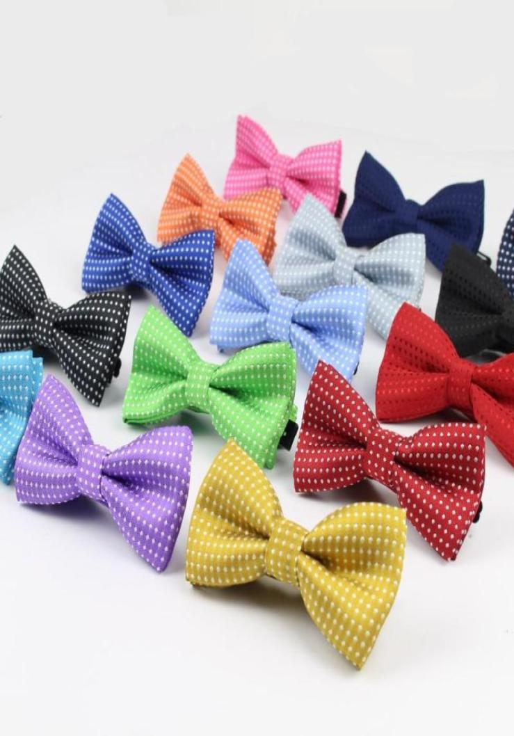 

Bow Ties Children Fashion Formal Cotton Tie Kid Classical Dot Bowties Colorful Butterfly Wedding Party Pet Bowtie Tuxedo TiesBow2941831