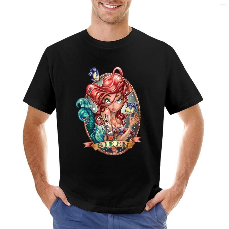 

Men' Polos SIREN T-Shirt Oversized T Shirts Anime Black T-shirts For Men, Purple
