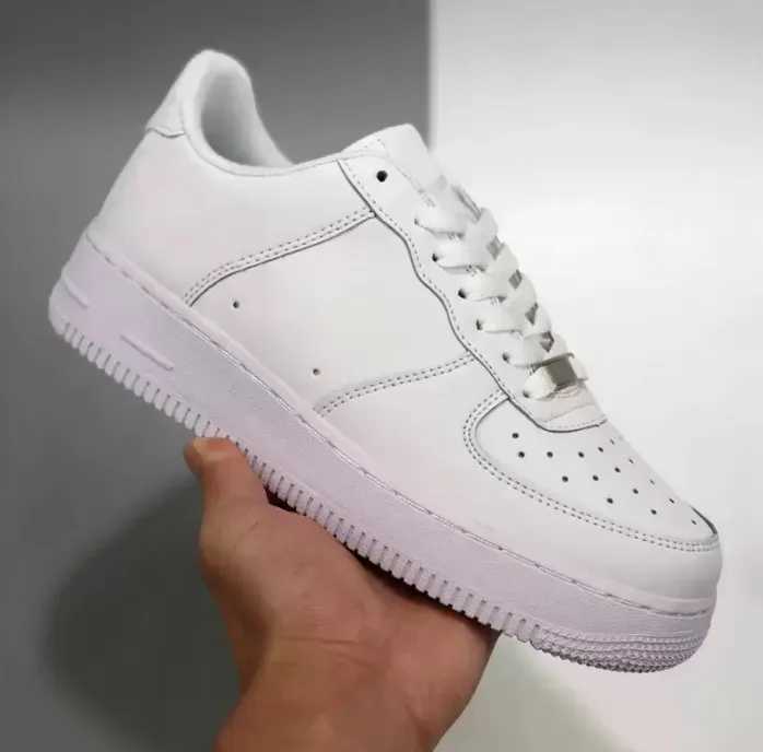 

Classical Mens Casual Shoes Des Chaussures Triple High Low Air''forces 1 White Black Brown Outdoor Sports Fashion Women Trainers 1 Airforce Leisure Shoes With Box