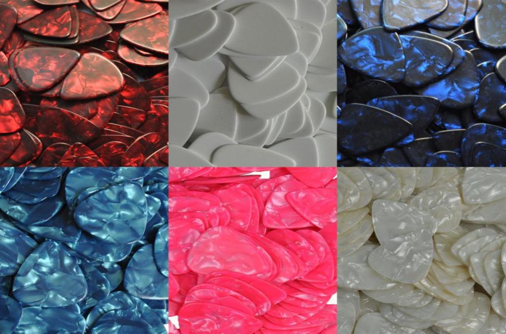 

Lots of 100 pcs Heavy 15mm Blank Guitar Picks Plectrums No Print Celluloid For Electric Guitar Bass8735792