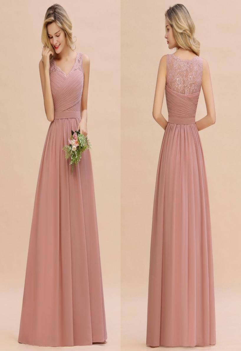 

New Arrival Pink Bridesmaid Dresses 2020 Spaghetti Strap Candy Color Mermaid Dress Wedding Party Dress Vestidos De Fiesta cps13653559622