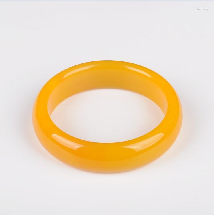 

Strand Natural Yellow Dragon Jade Bracelet Chicken Oil Women's