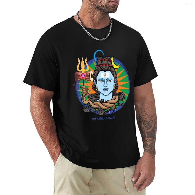 

Men's Polos OM NAMAH SHIVAYA T-Shirt Anime Clothes Funny T Shirts For Men, Yellow