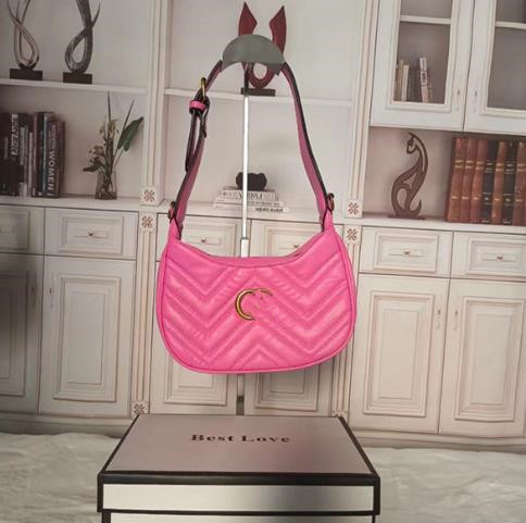 

Foreign Trade Quality Printing High Sense Selenodont Bag Women's French Stick Underarm Bag Shoulder Bag