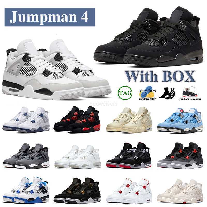 

Men 4s Women Basketball Shoes With Box 4 Black And Red Thunder University Blue Purple White Oreo Infrared Cement Sail Breed military blue, Diy