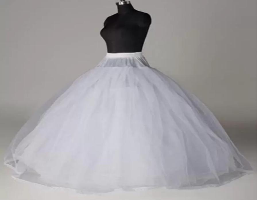 

2023 Wedding Dresses Petticoats Hoops Ball Gowns Underskirts Bridal Dresses Plus Size Crinoline Petticoats3418671, White