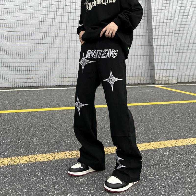

Men's Jeans Harajuku Vintage Star Loose Mens Y2k Streetwear Hip Hop Oversized Patterned Casual Pants Womens Korean Aesthetics Grungek9d9i7mo, Ivory