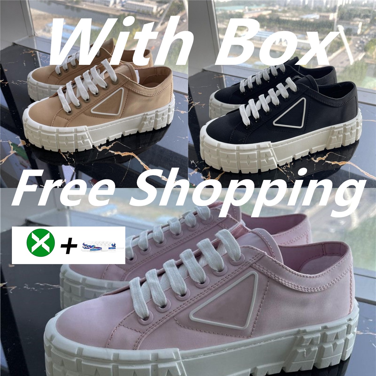 

2023 With Box Designer Sneakers Casual Shoes Brand Dunks Trainers Luxury Canvas Sneaker Fashion Platform Black Solid Women Shoes Comfort Outdoor