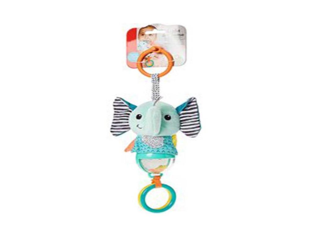 

Old Cobbler 2021 Baby room supplies decoration Bed pendant Elephant Octopus plush Cartoon animals bell hanging soothing toy Cart R1473317