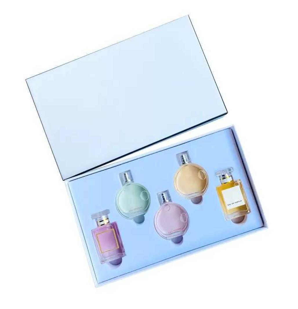 

woman perfume gift set coco no5 chance 7mlx5 pieces lady charming deodorant fast ship2903670