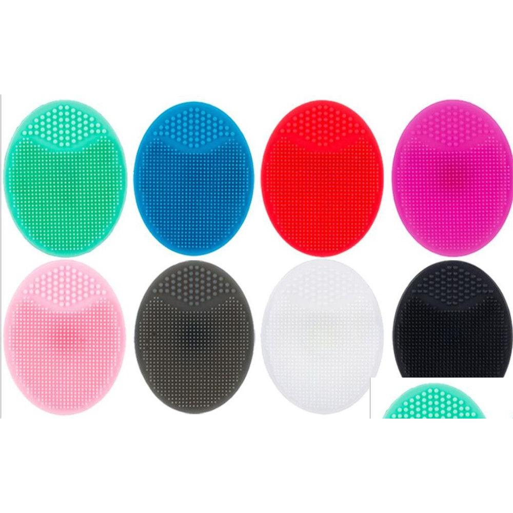 

Face Care Devices New Health Sile Facial Cleansing Brush Washing Pad Exfoliating Blackhead Tool Soft Deep Kd1 Drop Delivery Beauty S Dh6H1