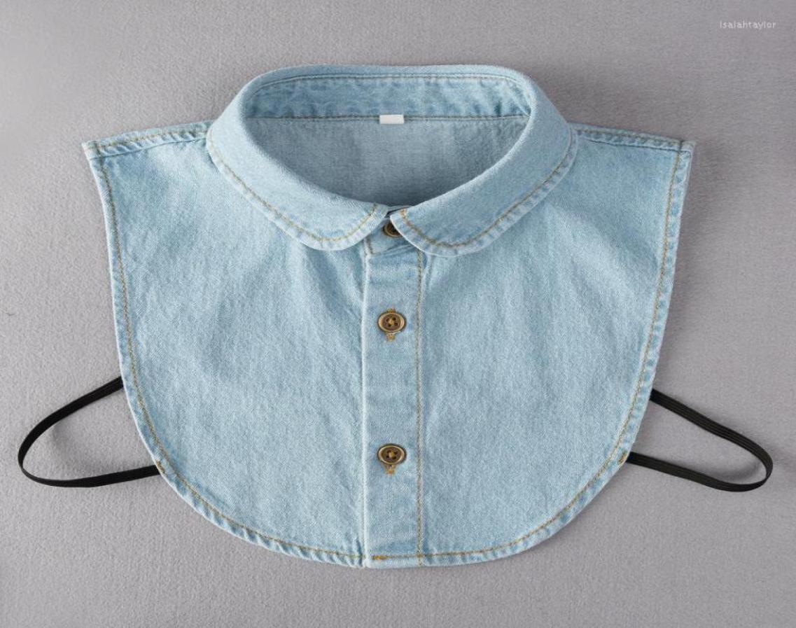 

Bow Ties Women Shirt Detachable Lapel Fake Collar For Mens False Collars Button Down Half Blouse Decorative Nep Kraagje9686004