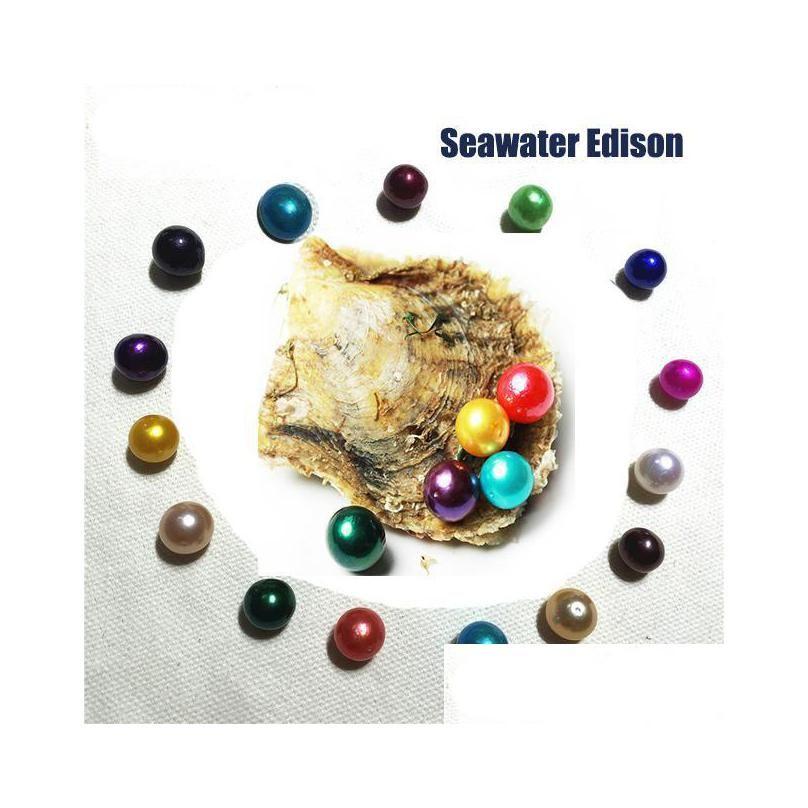 

Pearl Edison Wish Pearls In Seawater Oyster Single Round 1012Mm Mixed Colors Diy Jewelry Making Party Gift Drop Delivery Dhvzb Dhbfv