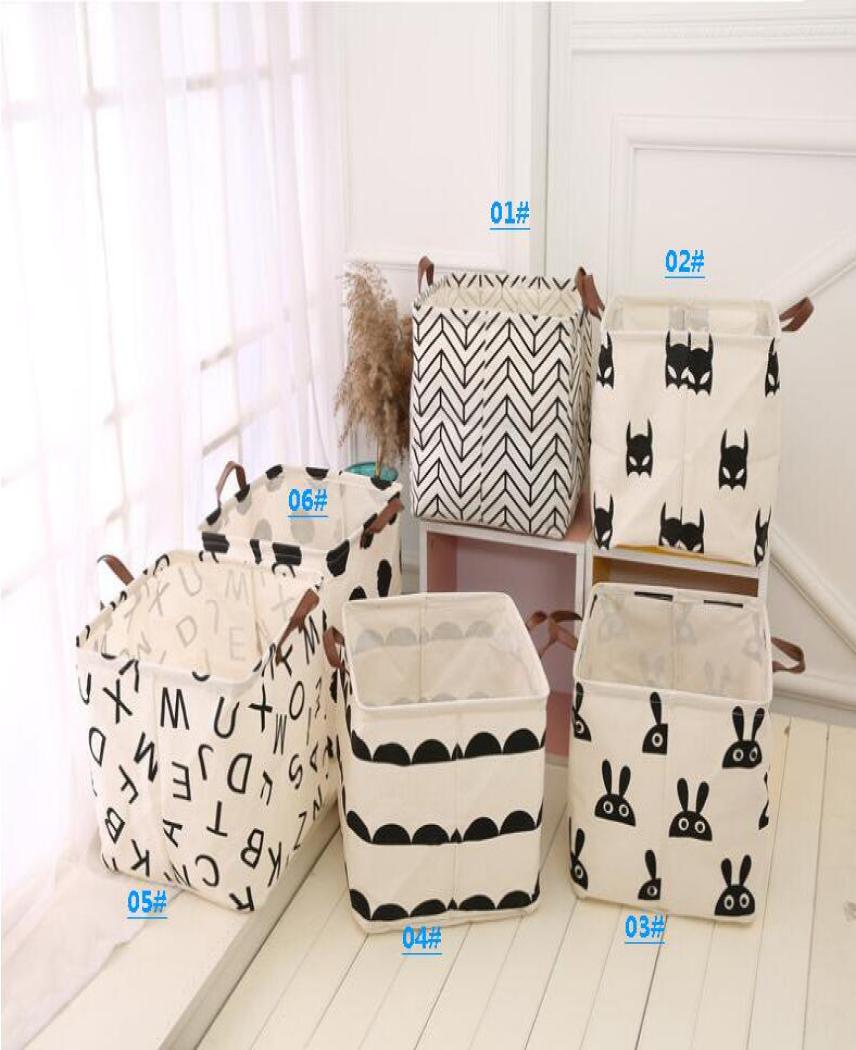 

Clothing Storage Bucket 6 Styles Folding Laundry Basket Kids Toys Sundries Storage Barrel Foldable Laundry Organizer Holder Box1083735, Beige