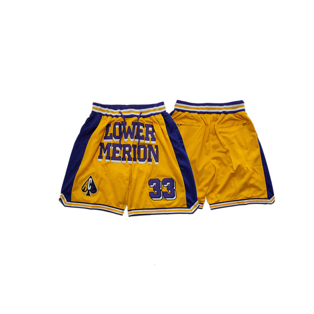 

Outdoor Shorts Men Gray Lower Merion High School Embroideried Bryant With Pockets 230627, White