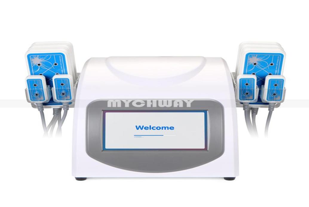 

New Professional Weight Loss Laser 10 Pads Diode Powerful 160mw Slimming Machine with Fat Caliper Mahcine2775449