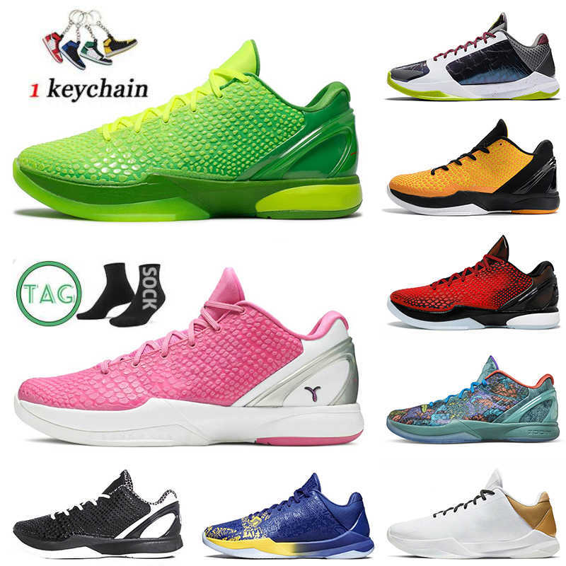 

Mamba 5 6 Protro Grinch Basketball Shoes Men Mambacita What If Bruce Lee Big Stage Chaos Mamba 5s 6s Metallic Gold Black Del Sol Mens Platform Trainers Sports Sneakers, C14 think pink 40-46