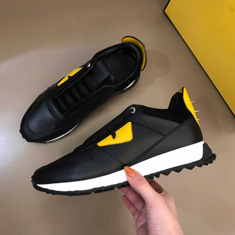 

2023 High quality listing outdoor leisure sports shoes Leather stitching camouflage designer fashion mens The shoess, Blue