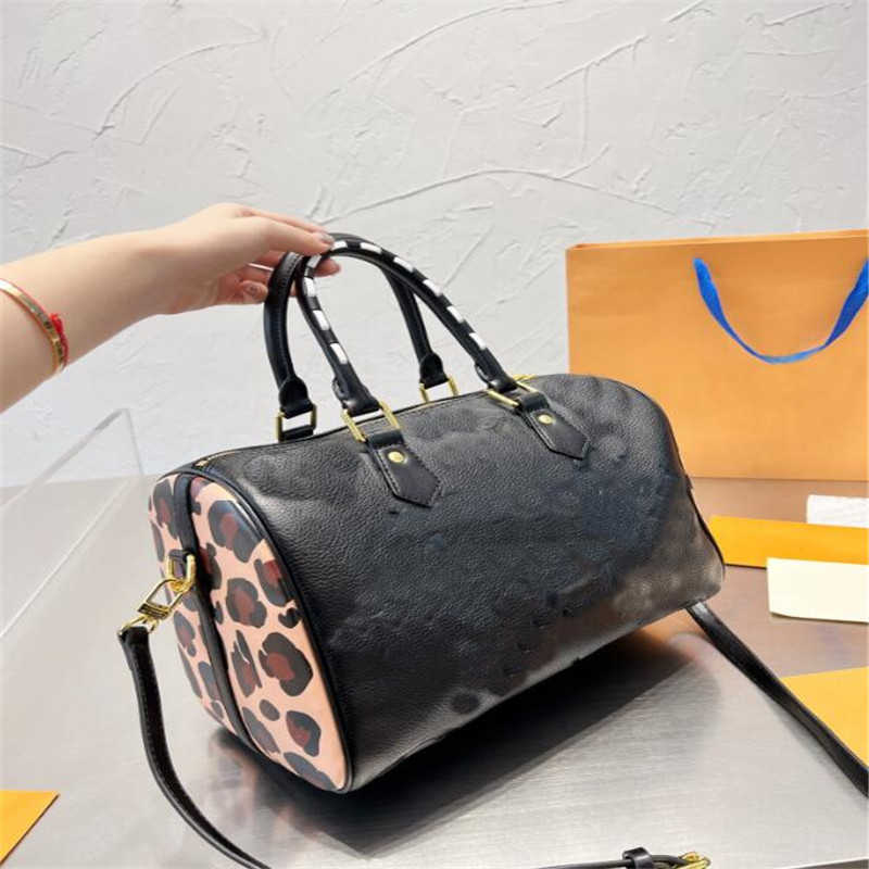 

Lvity Fashion lady bag pillows womens totes Lvity bags embossed design leopard print 30CM high quality handLvity bag purse, Separate