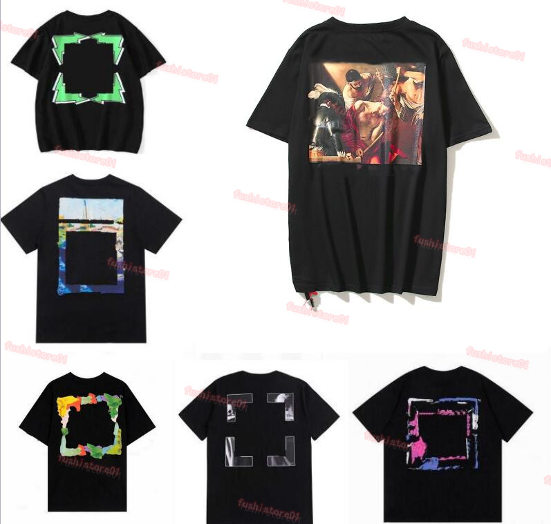 

Designer fashion Luxurys Offs Clothing Mens and Women Loose Tees Tops Man Casual Street graffiti Shirt Sweatshirt off Men's T-shirts Offs White tees Tops vf2, Add postage