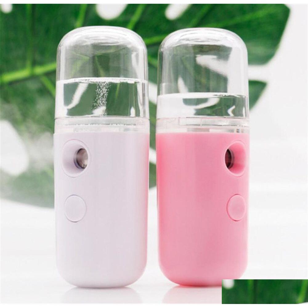 

Facial Steamer 30Ml Mini Nano Sprayer Usb Nebizer Face Humidifier Hydrating Anti-Aging Wrinkle Women Beauty Skin Care Tools Xb1 Drop Dhsol