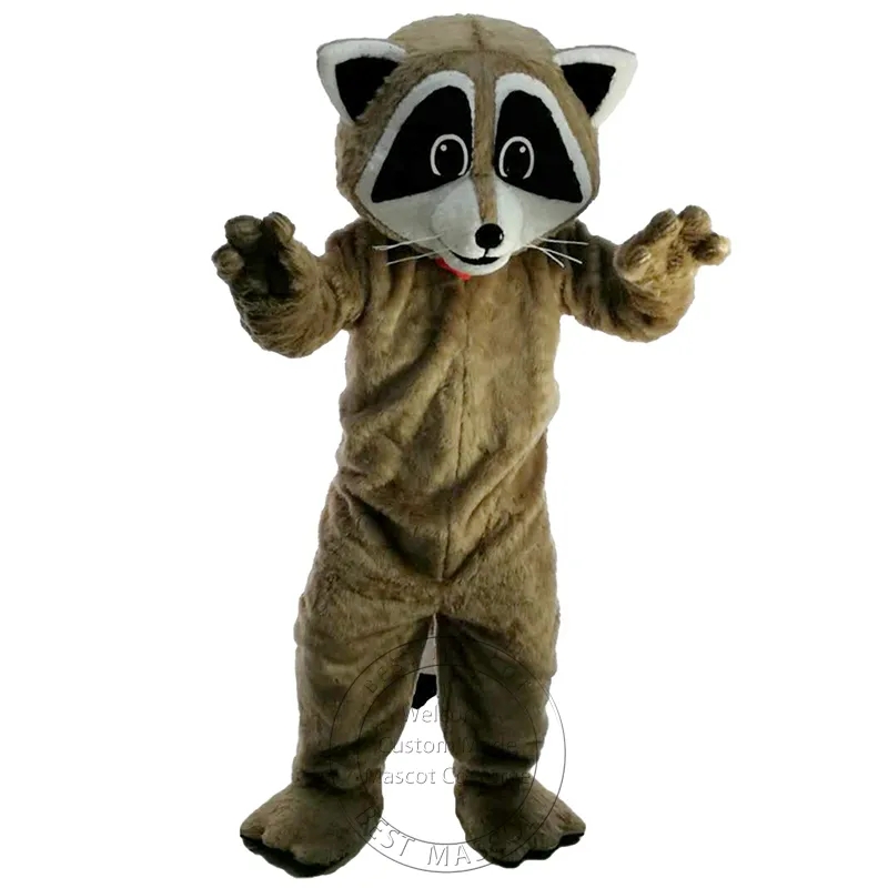 

Adult size Racoon Mascot Costume anime Custom fancy costume Ad Apparel, As pic