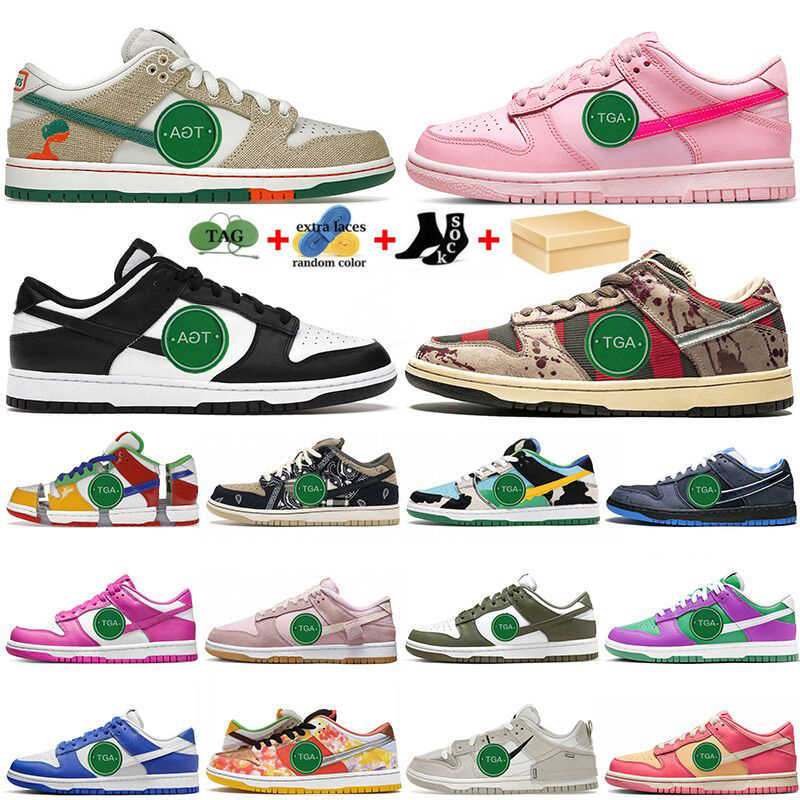 

With Box Panda Travis Low Running Shoes Scoots Freddy Krueger Sneakers Orange Lobster Triple Pink Foam UNC Mens Womens Jarritos Dunkes Lows Outdoor Sports Trainers, Item.9 36-48