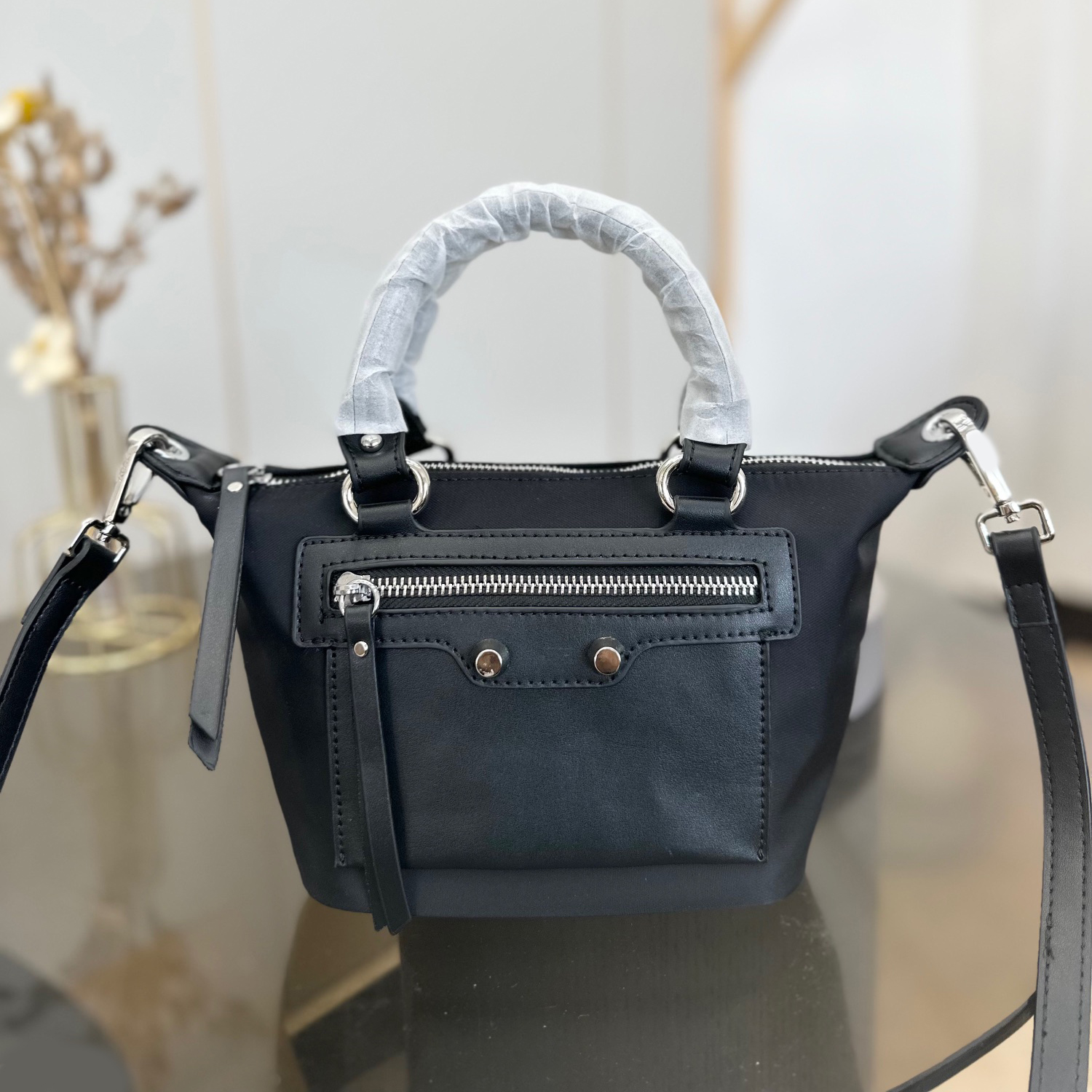 

Nylon Bags Fashion Shoulder Designer Brand Bag Totes Crossbody Luxury Handbags High Quality Bag Women Letter Purse Phone Wallet Plain Mini Plain, Box