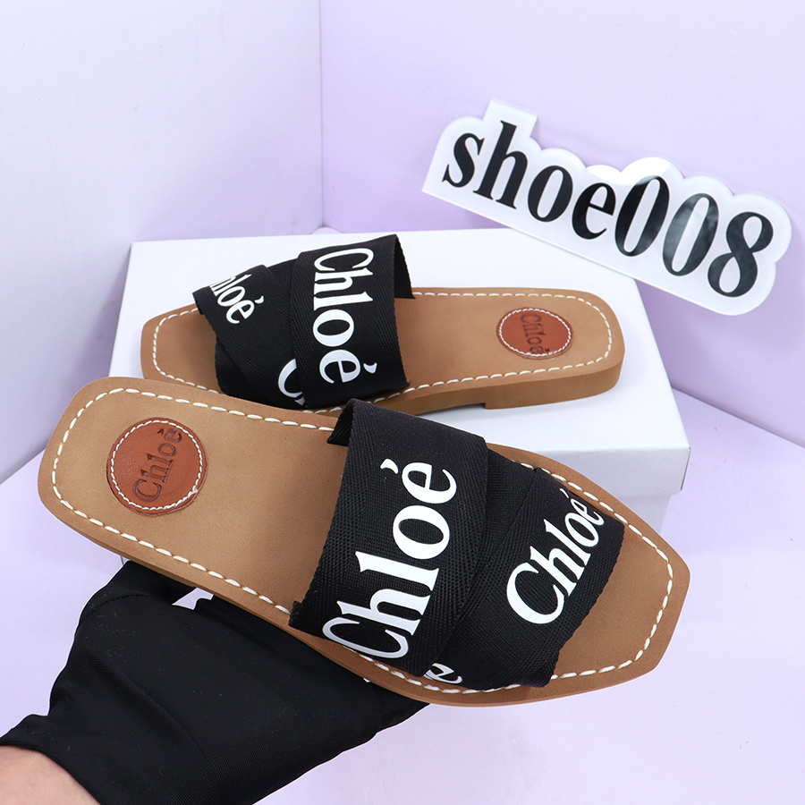 

designer slides womens sandals flats flip flops Fashion woven early spring color blocking for women Leather horse buckle slipper, 14