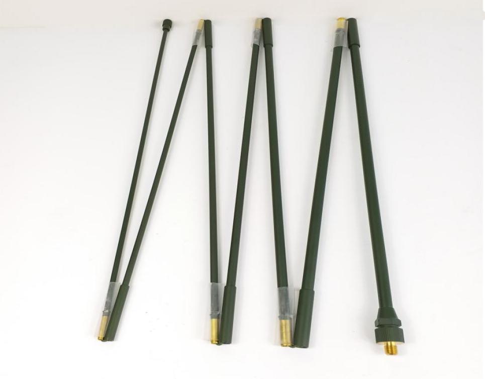 

HF Manpack Collapsible 7 Element Whip Antenna 285 CM Length07795007, Green