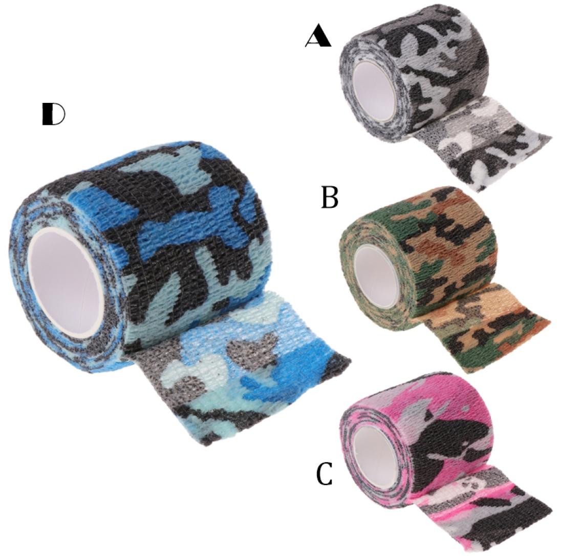 

Tattoo Selfadhesive Nonwoven Elastic Bandage Grip Tube Cover Wrap Sport Tape3505446