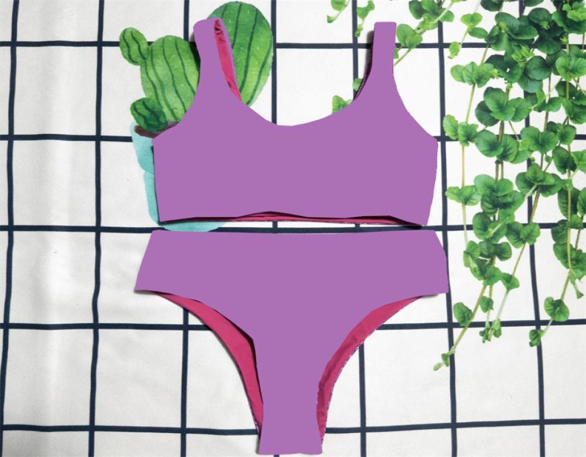 

Sexy Letters Reversible Skims Bikini Set Women Swimwear High Quality Ladies Bathing Suit Summer Swimsuit For Holiday 4 Colors7283964