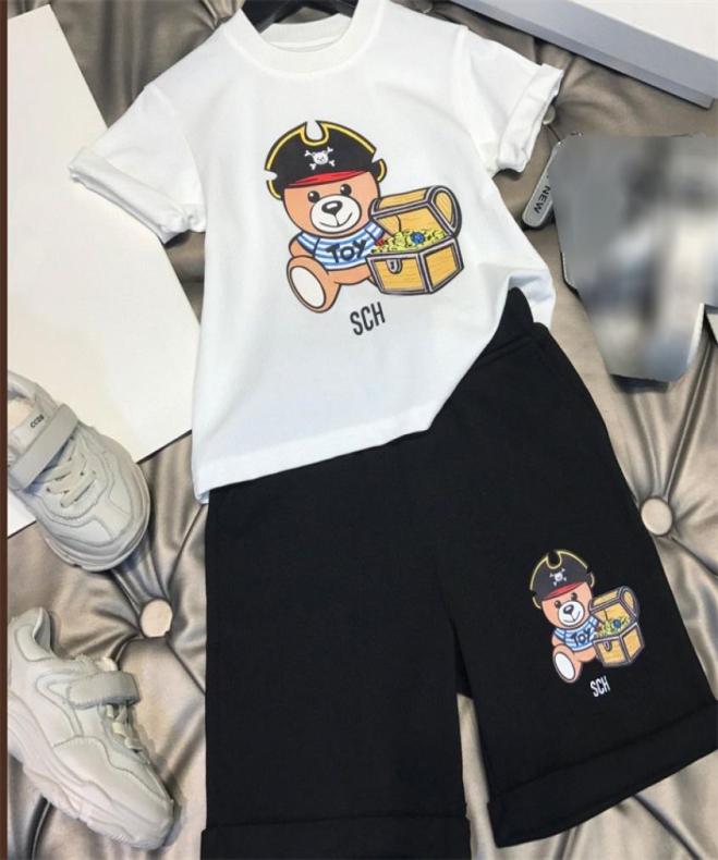 

Designer Baby Kids Clothing Suits Boys Fashion Summer Shirts Girls Casual Clothes Sets Childrens Short Sleeve Top High Quality8309609, Red