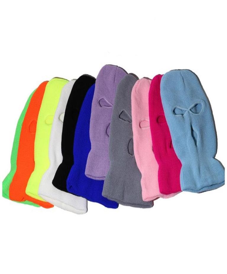 

Outdoor Army Tactical cap Cycling Beanie Acrylic Yarn Full Face Mask Bicycle Ski Bike Ride Winter Caps Balaclava Hood WY8848124174, Red