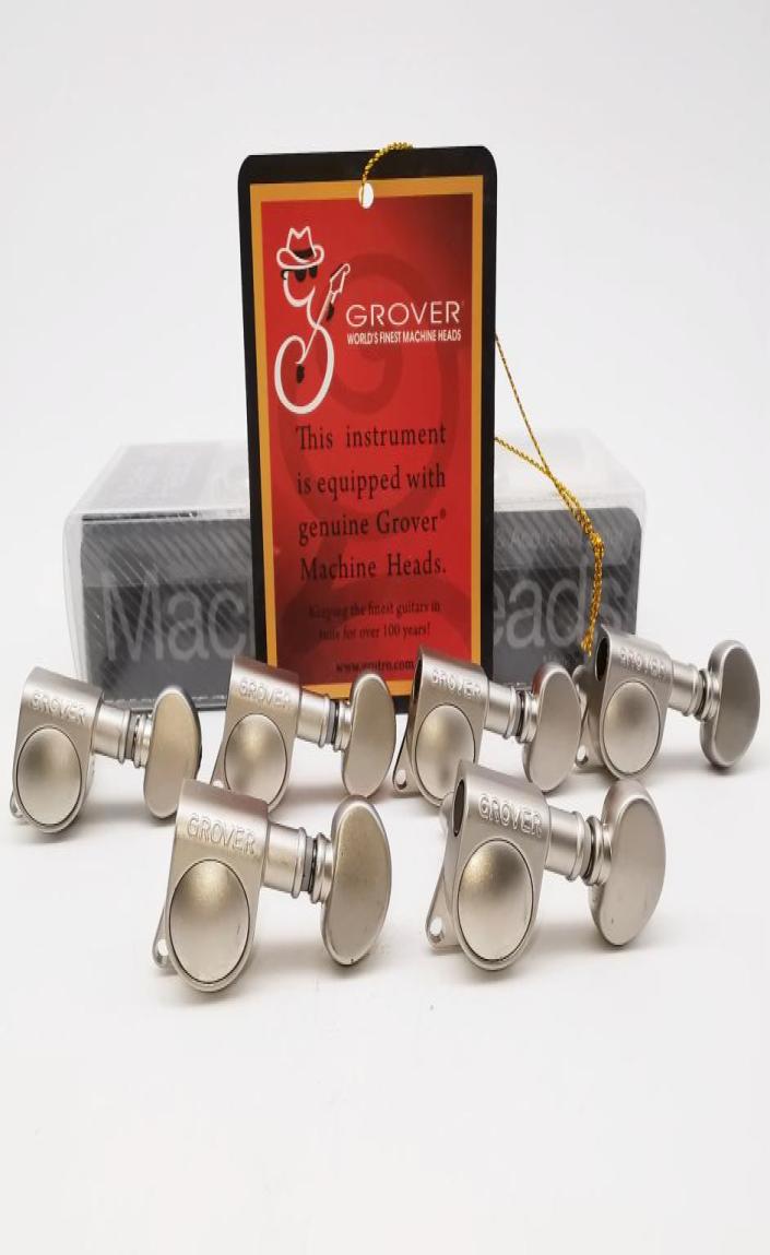 

Grover Tuning Pegs Silver Scrub Guitar Tuning Peg Machine Heads Tuners8780256