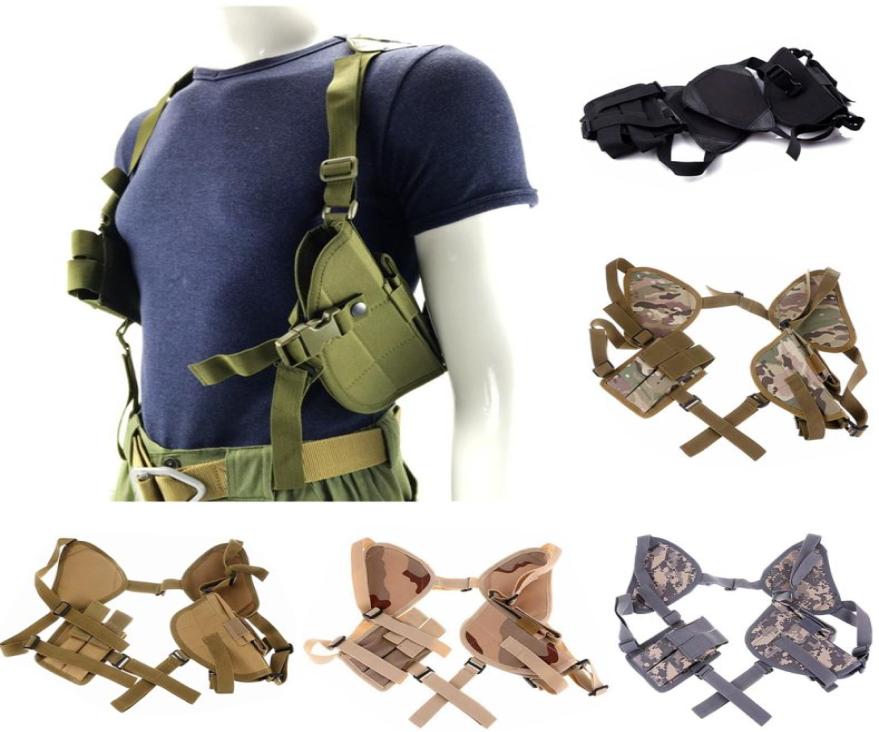 

FIRECULB Tactical Universal LeftRight Hand Pistol Pouch Shoulder Holster4812766, Multi-color