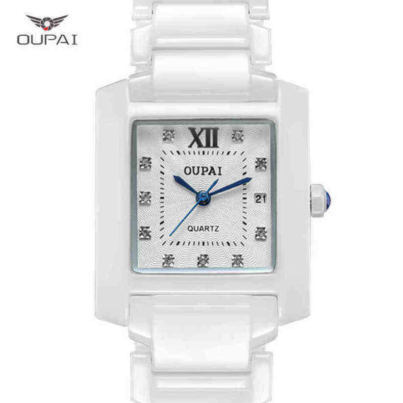 

luxury panthere watch for men santos wristwatches M0HO high quality Wristwatch Lady Tanks Design Waterproof Rectangle, Clear 21mm