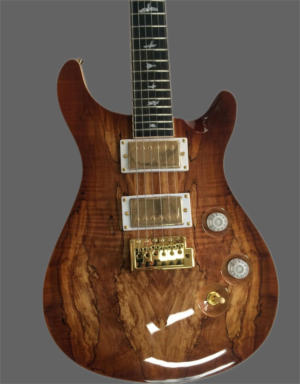 

Custom new prs electric guitar filled maple-top Eagle headwear logo,