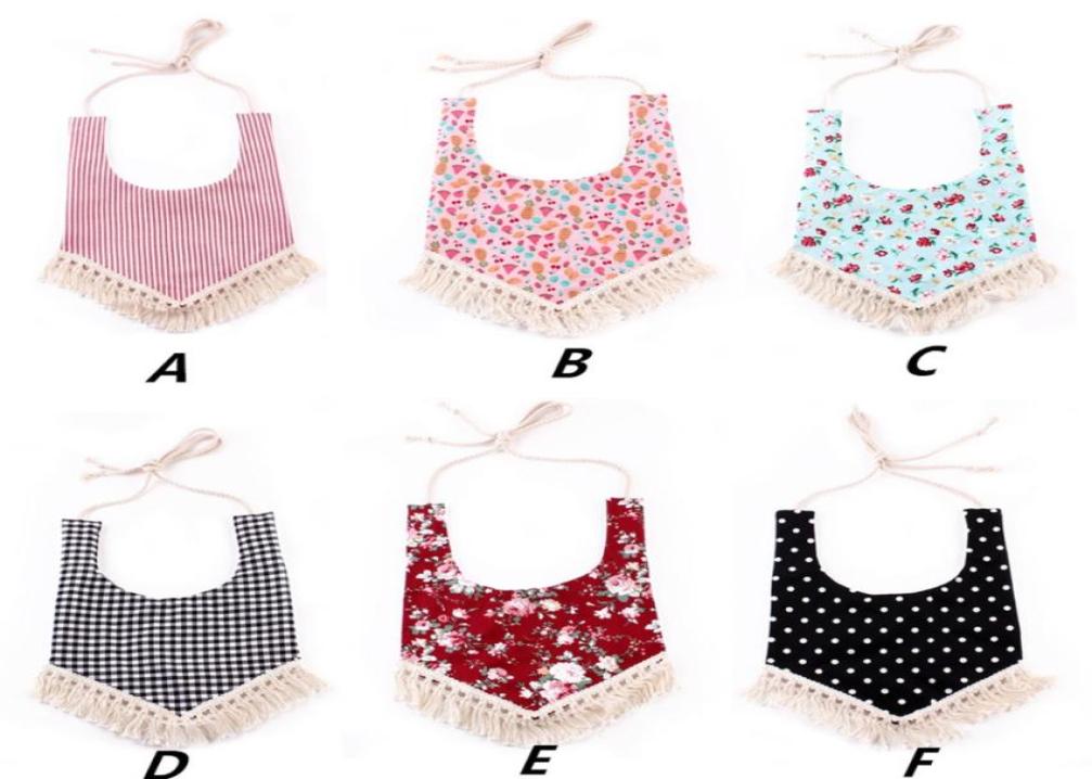 

Drop Colorful Newborn Unisex Baby Soft Bibs Burp Cloths Lovely Striped Tassels Feeding Baby Bibs8384516