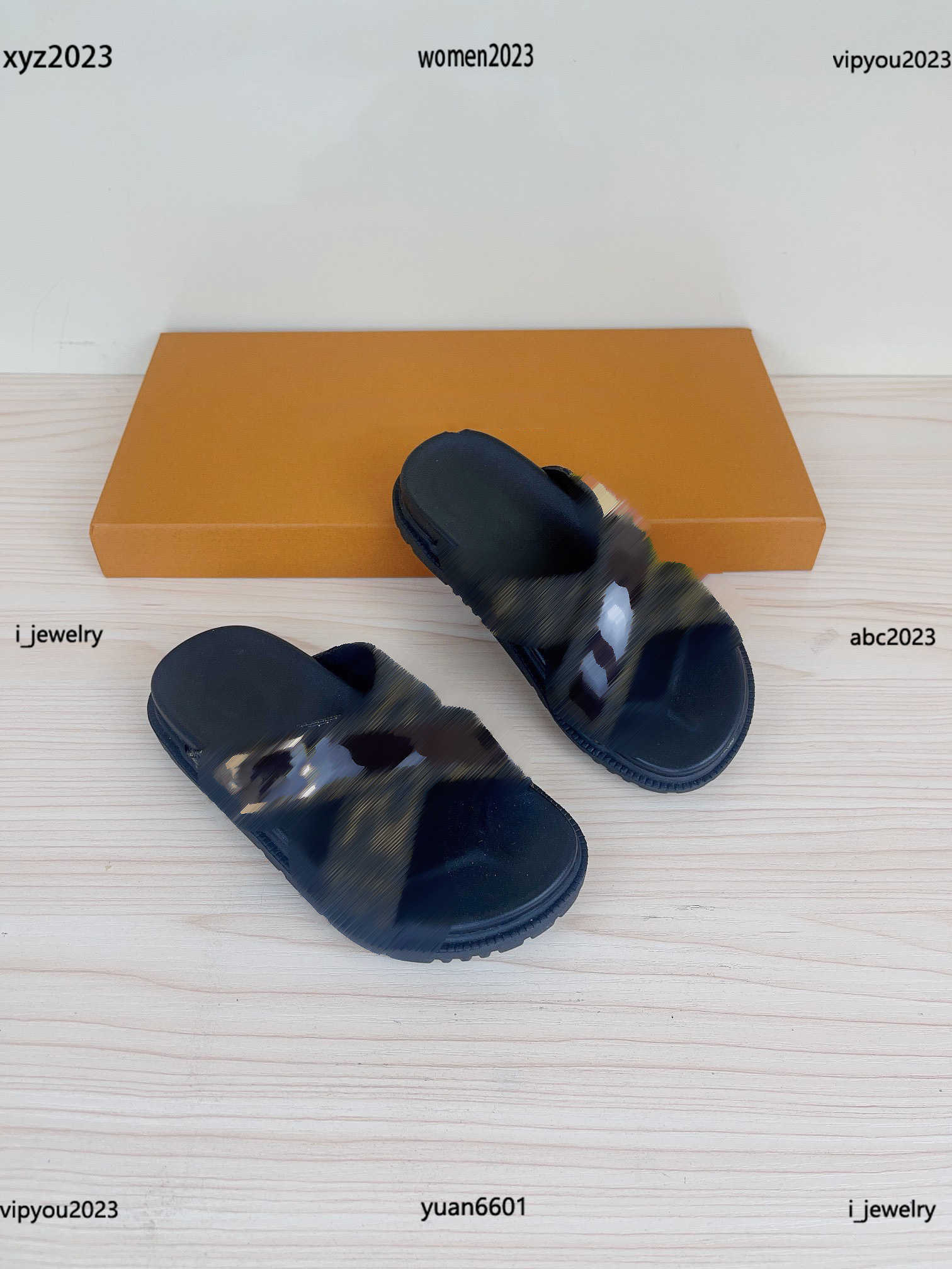 

designer slides Kids Sandals Letter printed cross woven tape baby Slippers Size 26-35 Summer Child Shoes Box Packaging June25, #1