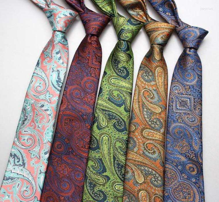 

Sitonjwly Polyester Ties For Men039s Wedding Dress Tie Jacquard Cashew Necktie Slim Skinny Cravate Business Corbatas Neckties N7223894