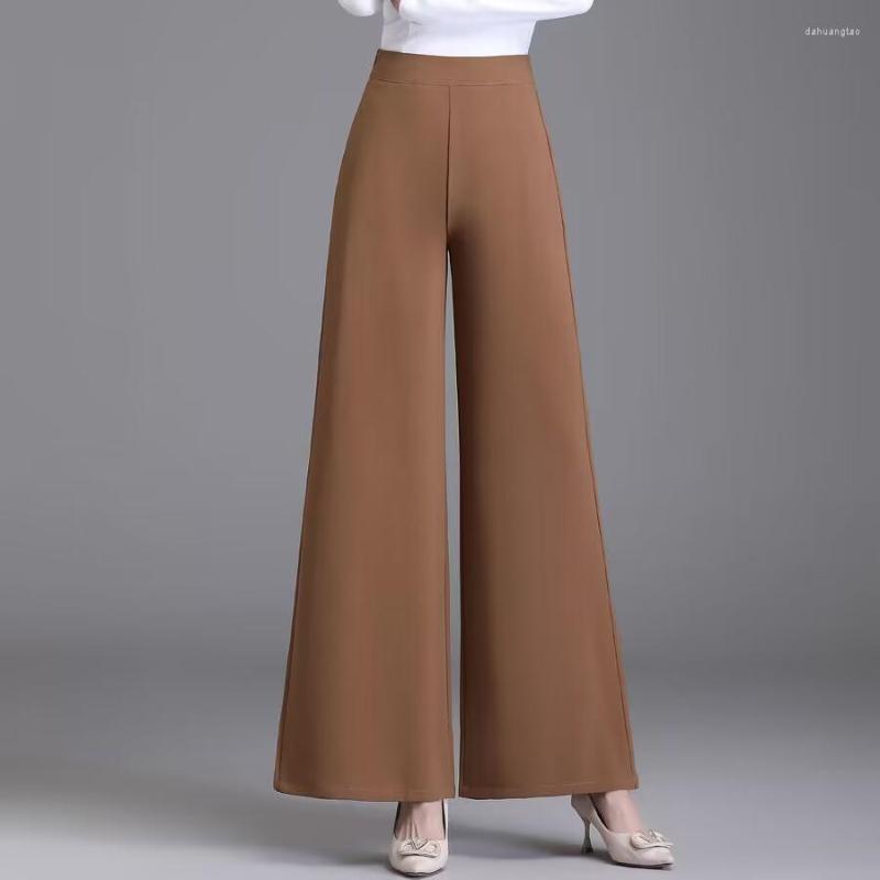 

Women' Pants Women Trousers 2023 Spring Summer Lady Wide Leg, Black