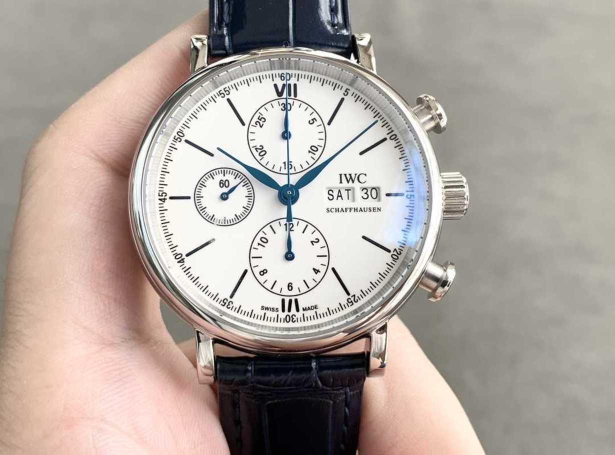 

Waterproof Designer 7750 movement Business New wrist watch I W 42mm*13.5mm mens Classic business montre iced out bezel gift TW Factory watches high quality tank 2K, 10