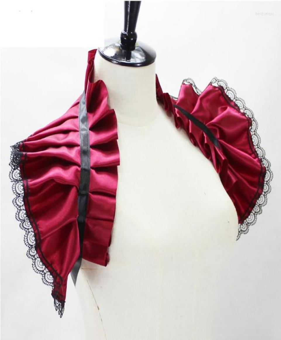 

Bow Ties Vintage Handmade The Middle Age Ruffles Neck Collar Party Fancy Dress Accessories Ruffled Collars9234947