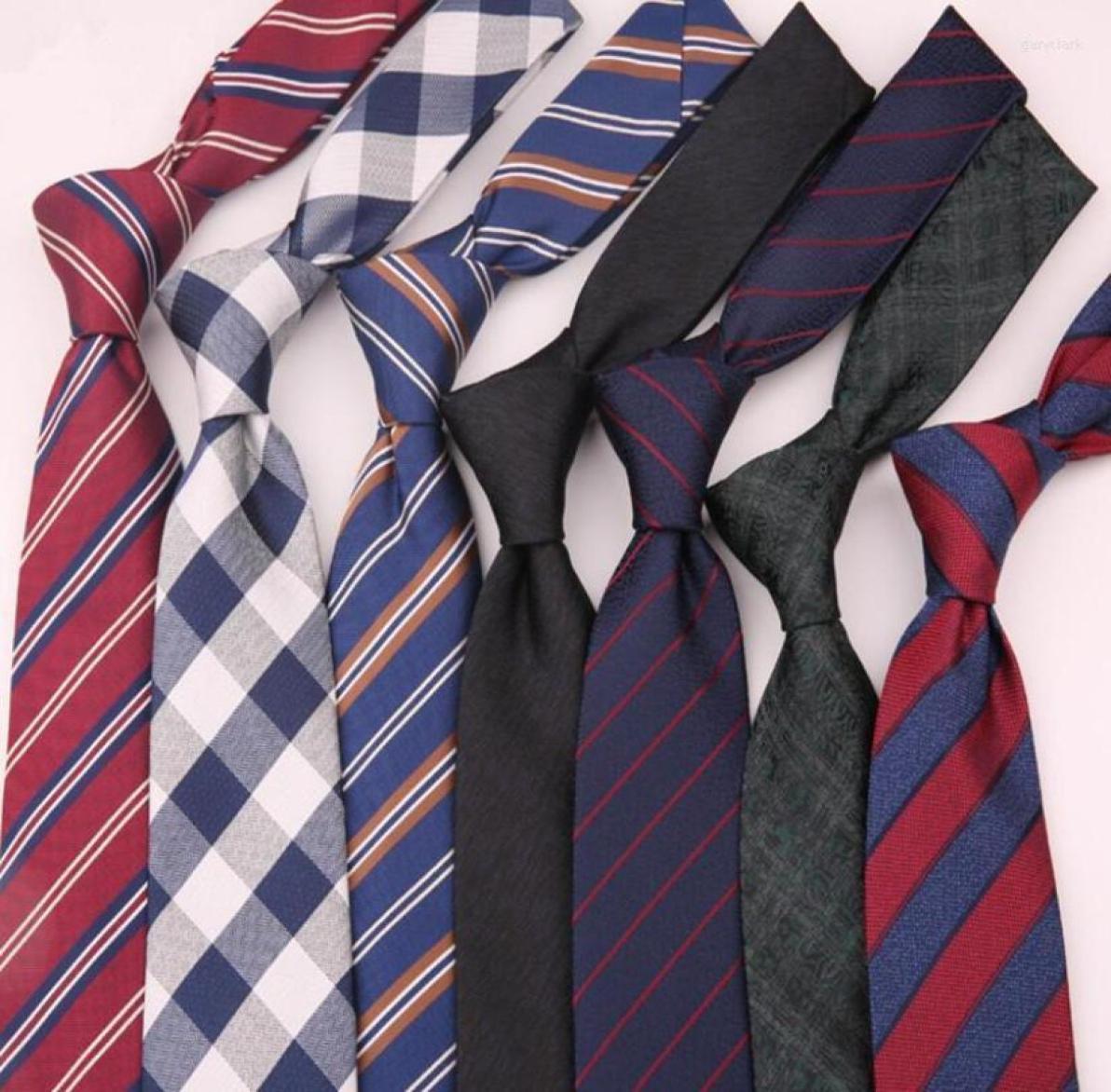 

Men039s Tie Classic Solid Color Stripe Plaid 8cm Jacquard Necktie Accessories Daily Wear Cravat Wedding Party Gift Neck Ties2049331