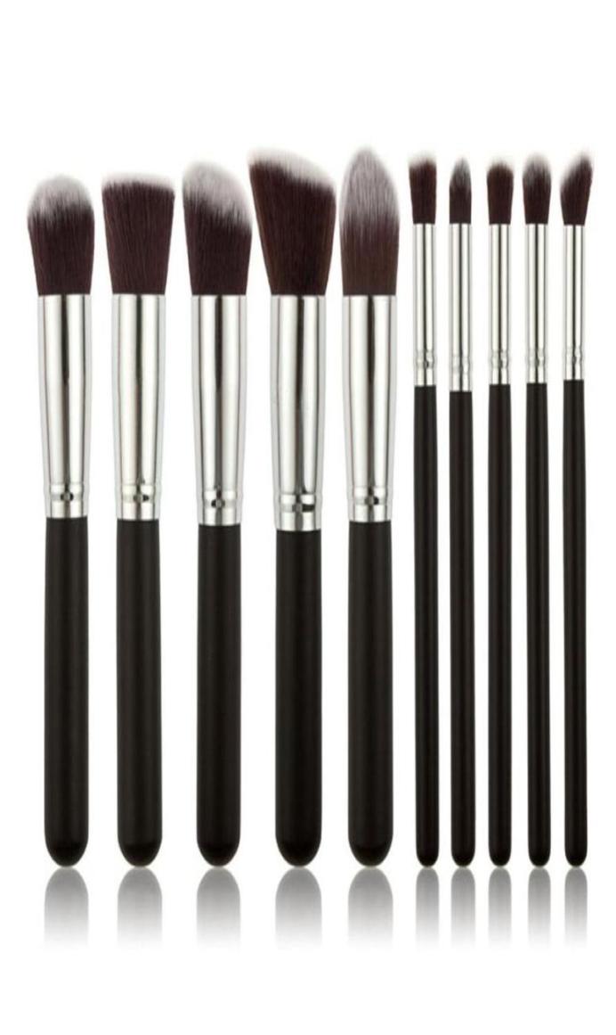 

10pcs Makeup Brushes set Professional Powder Foundation Eyeshadow Make Up Brush Cosmetics Soft Synthetic Hair7468311